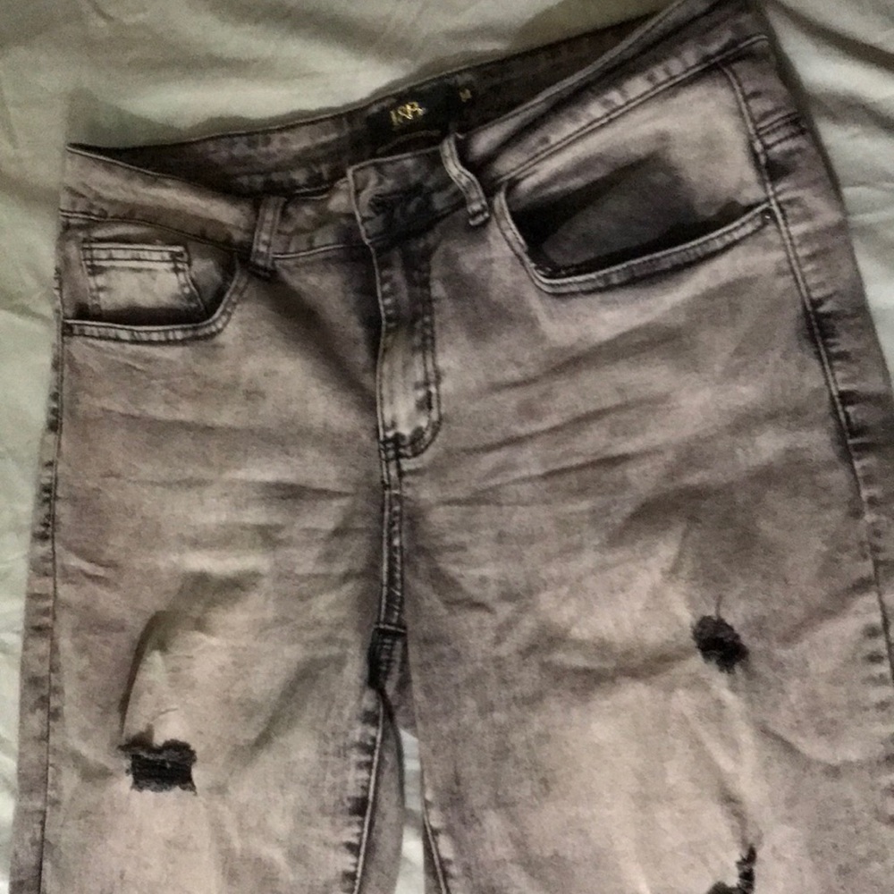Black Above Ankle Jeans